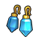 Arwen's Crystal Earrings