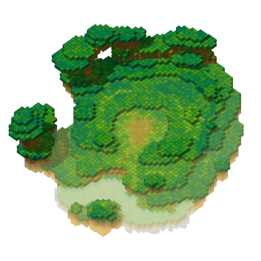 Remote Magic-Scarred Forest